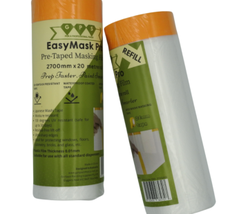 Easy Mask Pro Pre-taped Masking Film with 24mm tape